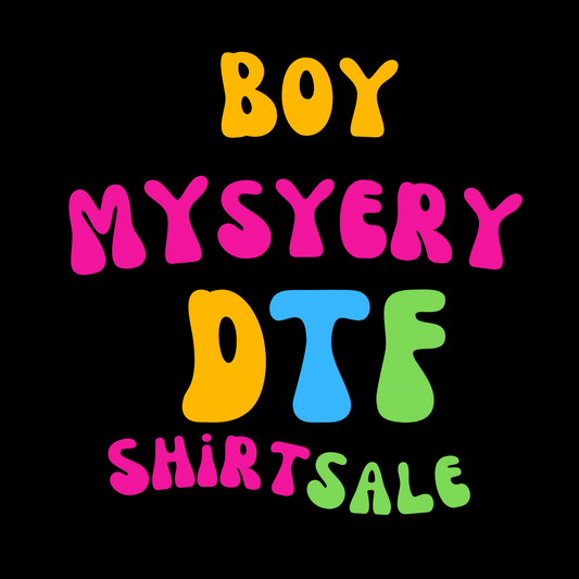 Boy Mystery DTF Shirts
