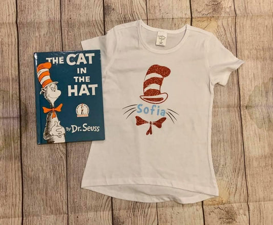 Personalized Cat in the Hat Shirt