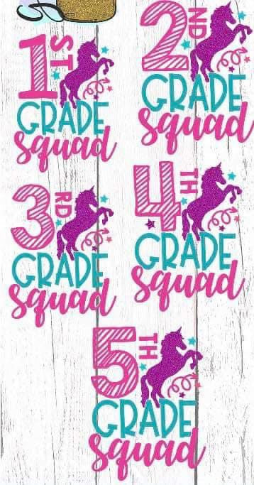 Unicorn Squad Grade