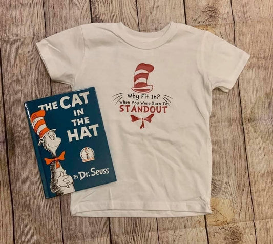 Cat in the Hat Why Fit In Shirt