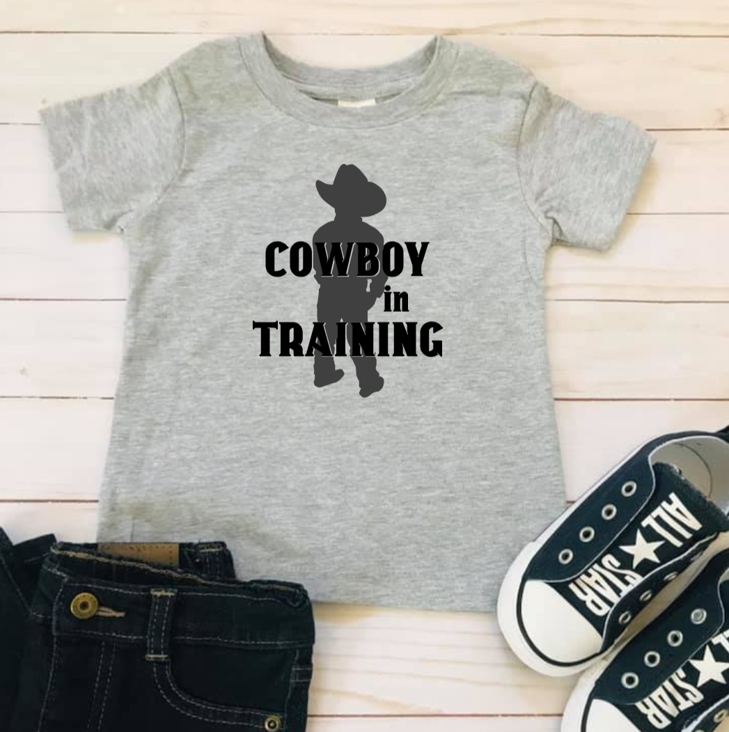 Cowboy in Training Shirt