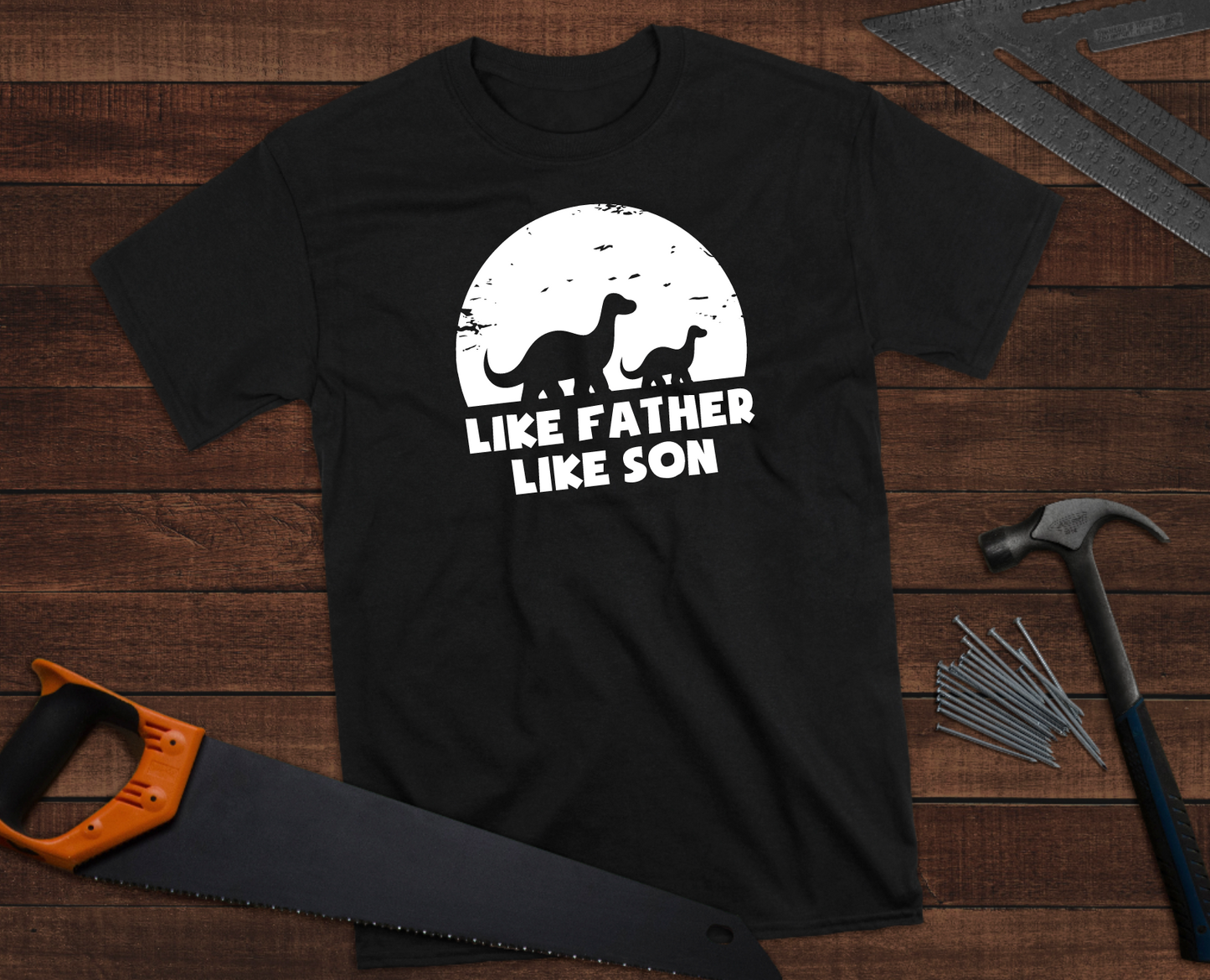Like Father Like Son Dinosaurs Shirt