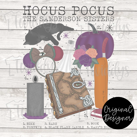 Hocus Pocus Sublimation Shirt