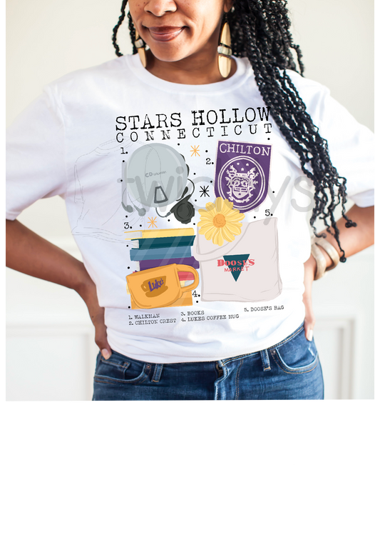 Stars Hallow Connecticut Sublimation Shirt