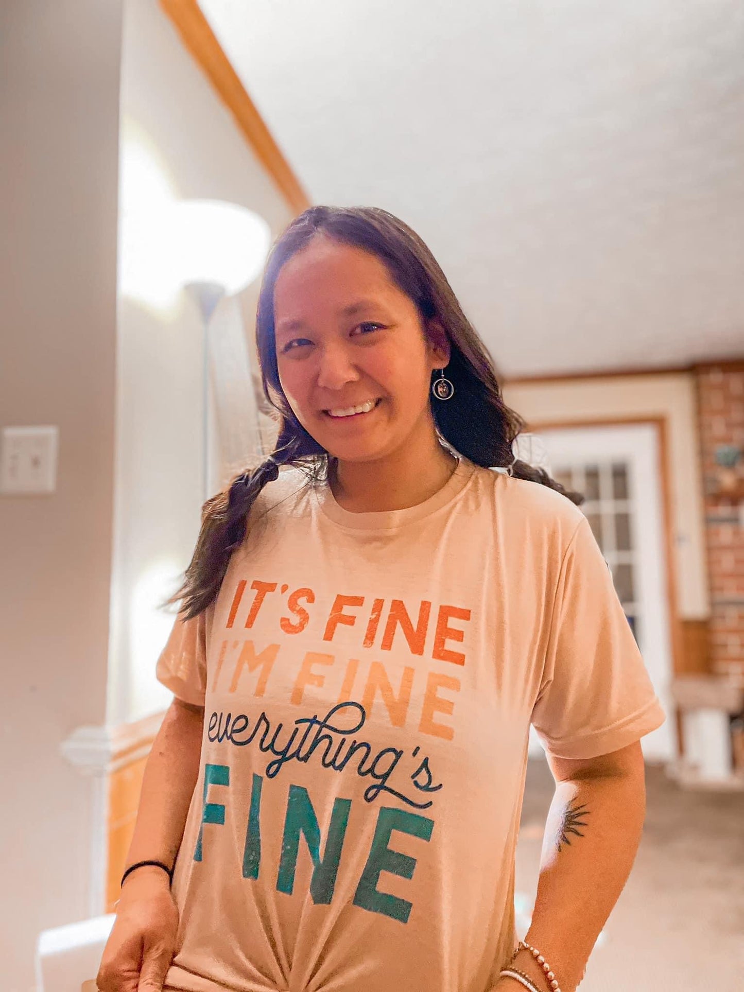 It's Fine I'm Fine Everything's Fine Sublimation Shirt