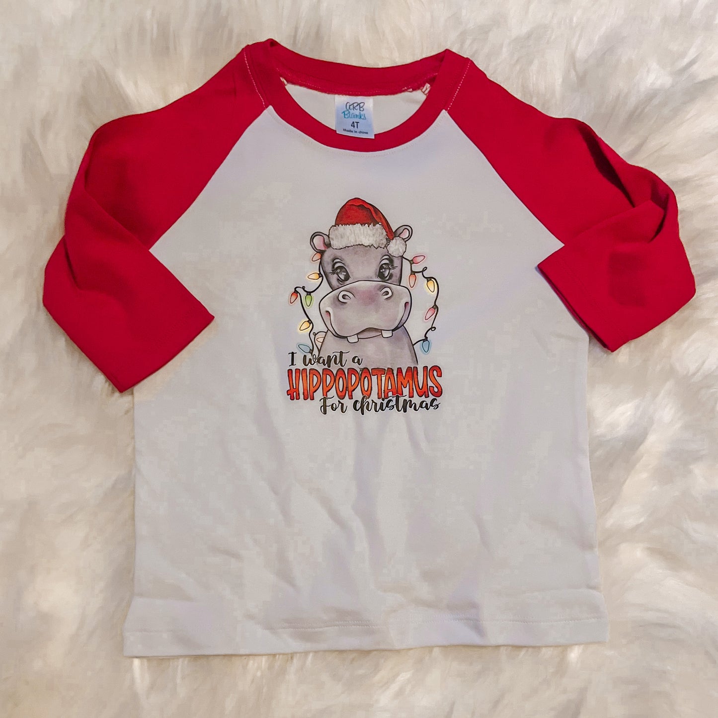 I want a Hippopotamus for Christmas Shirt