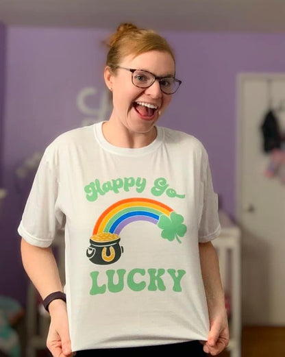 Rainbow Happy Go Lucky Shirt