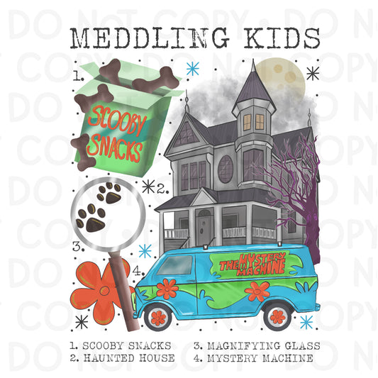 Meddling Kids Sublimation Shirt
