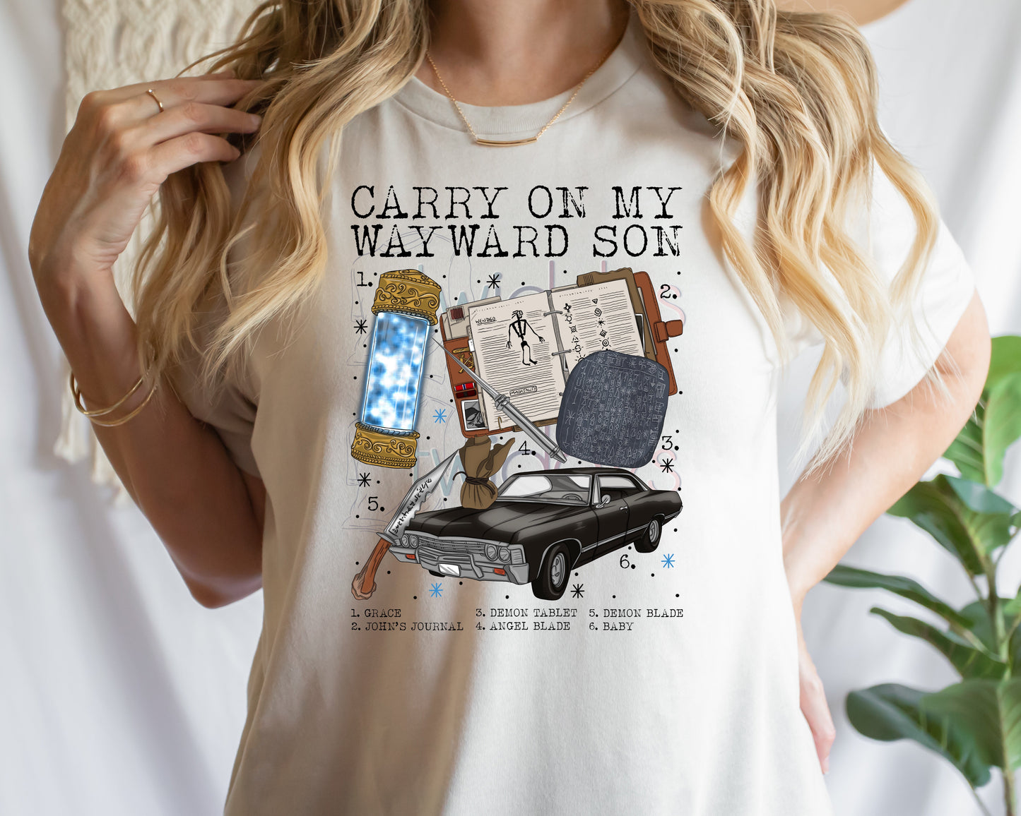 Carry On My Wayward Son Sublimation Shirt