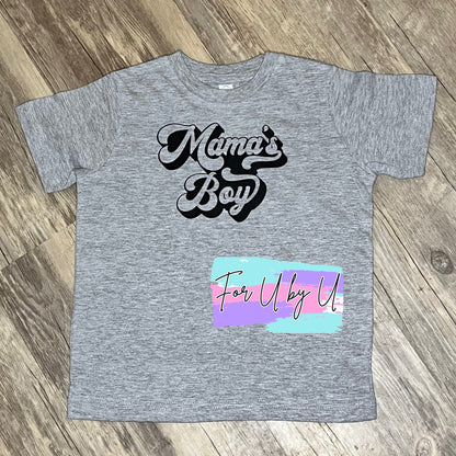 Boy Mama & Mam's Boy Retro Shirt
