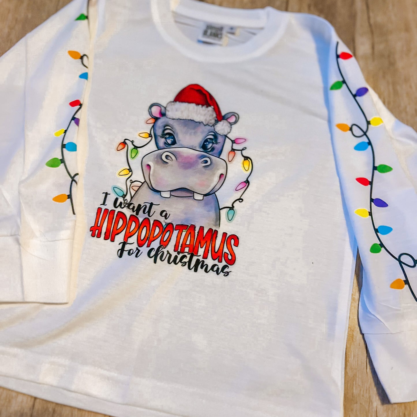I want a Hippopotamus for Christmas Shirt