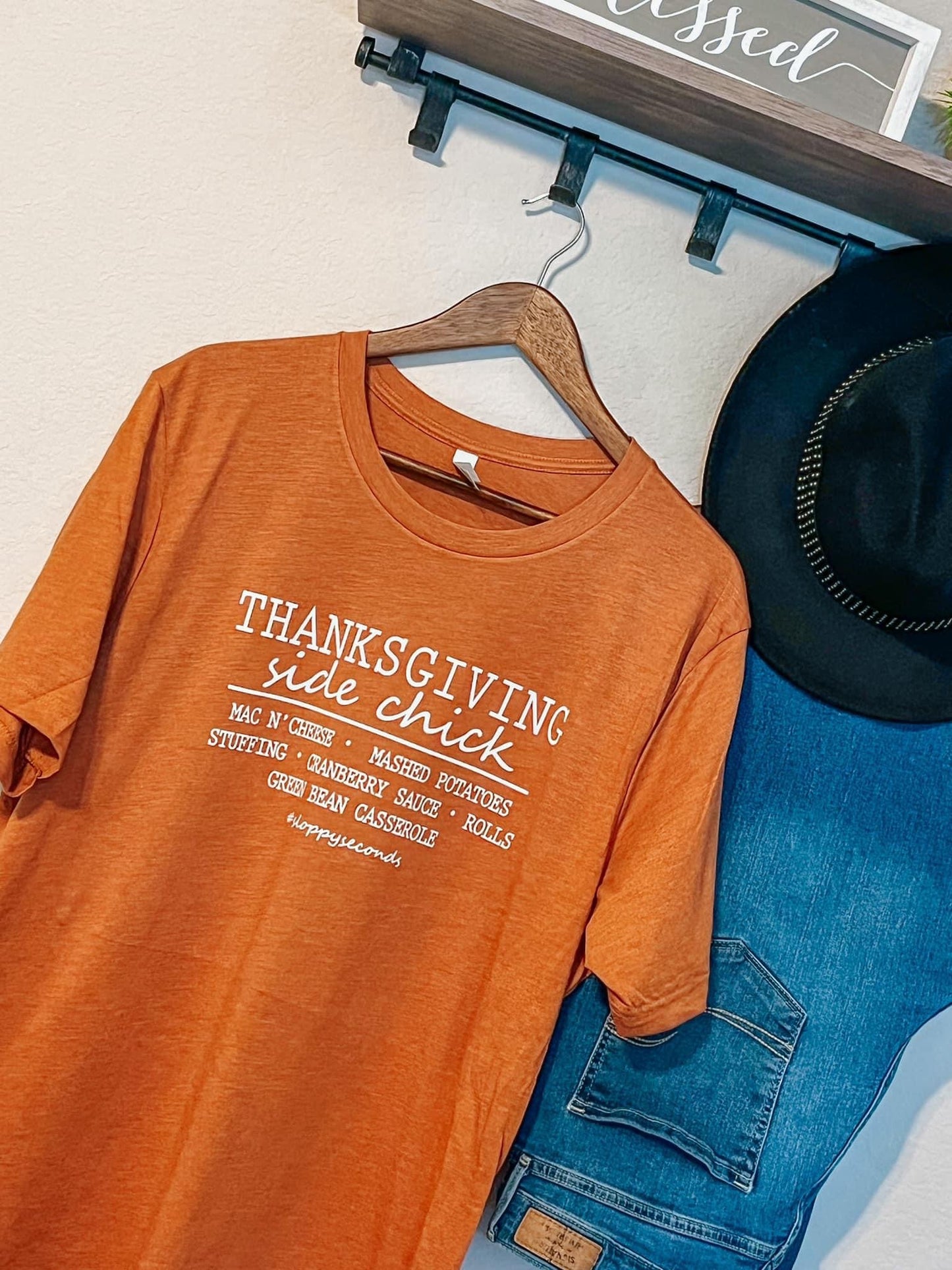Thanksgiving Side Chick Shirt