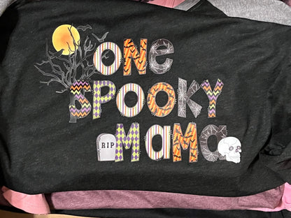 Boy Spooking Font Shirt