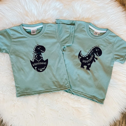 Mamasaurus & Babysaurus Shirt