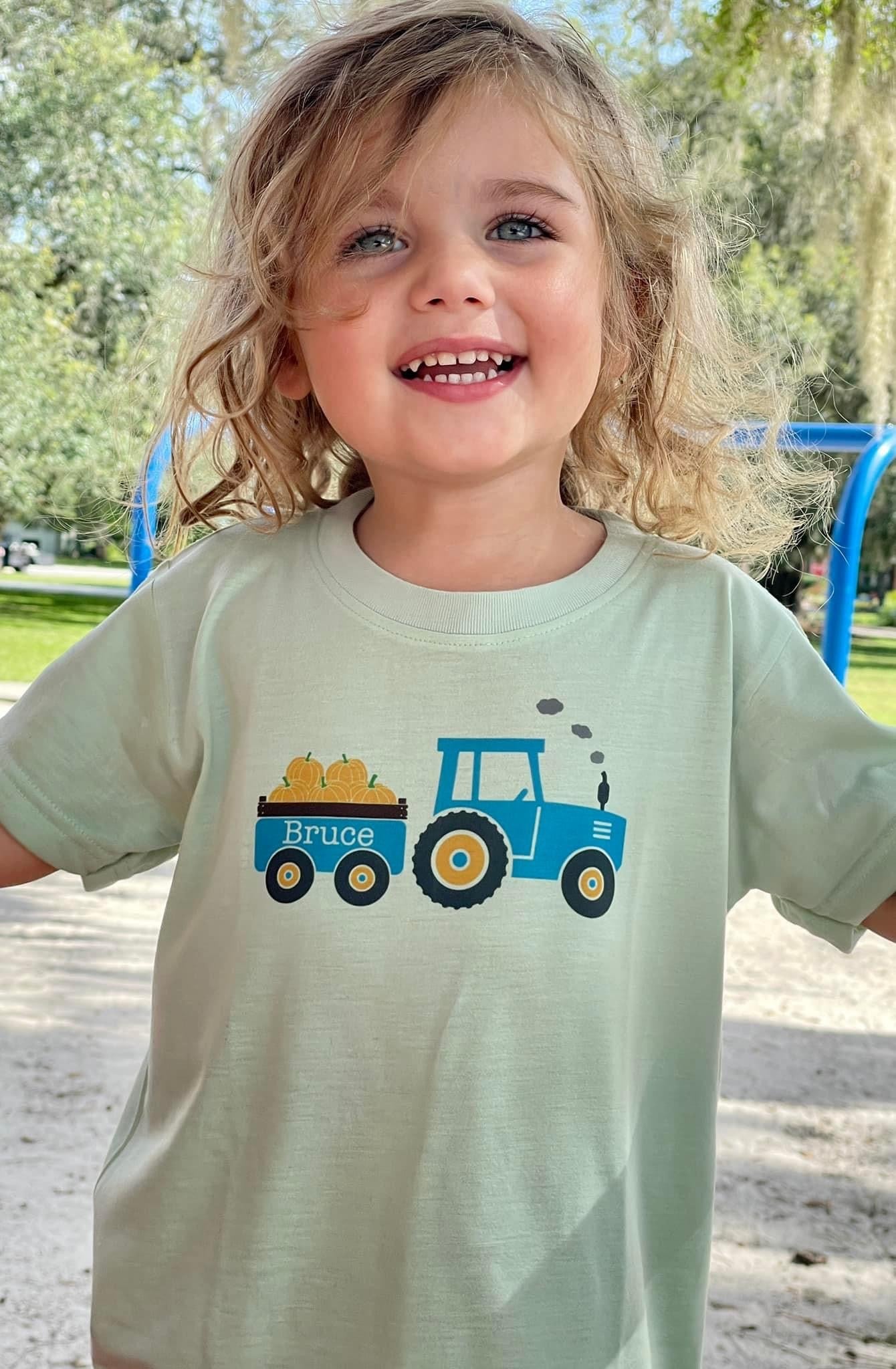 Tractor Name Shirt